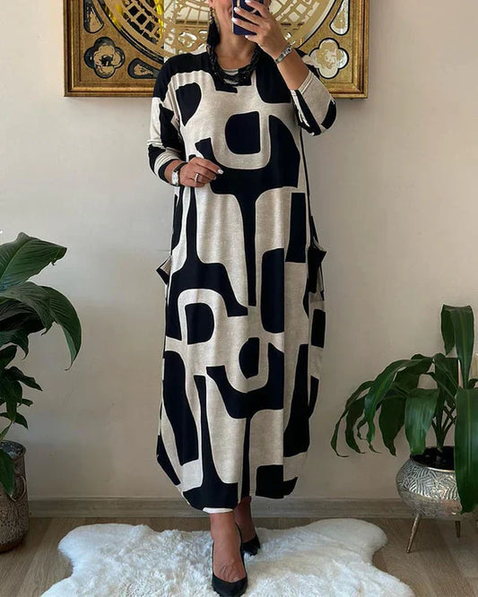  Stunning EMMA Maxi Dress Art Print – Elevate Your Style!-1
