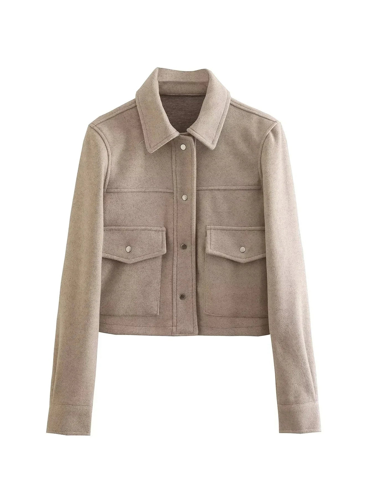 FIONA | Short Jacket with Front Pockets Style 0