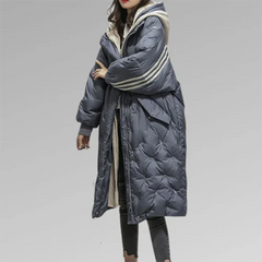 Farraha | Women's long jacket | Quilted 1