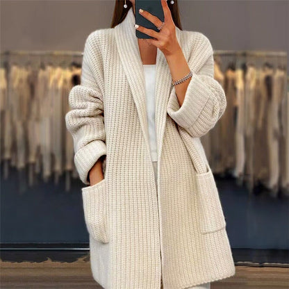 Fashionable long-sleeved cardigan for women | Casual 1