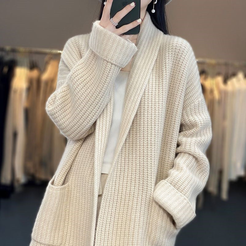 Fashionable long-sleeved cardigan for women | Casual 2