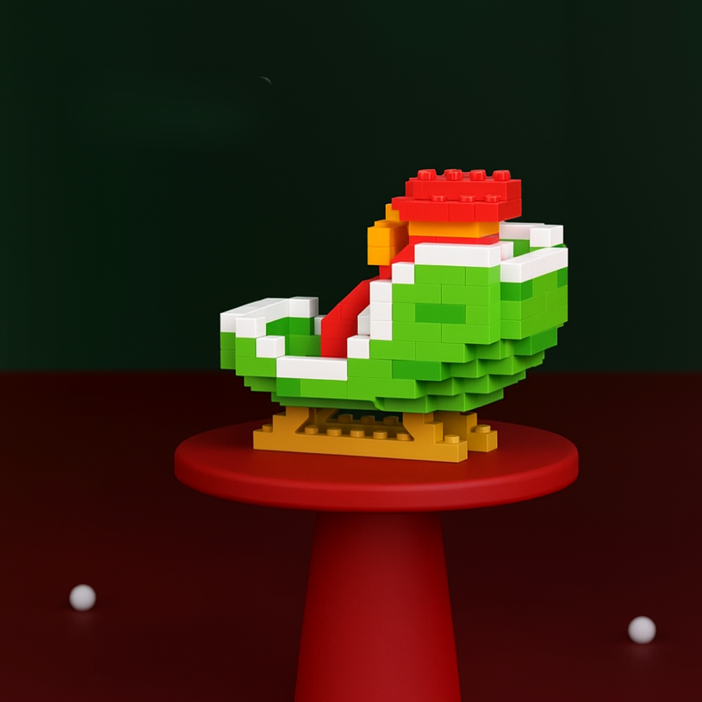 FestiveBlocks | Creative Building Toy Set for Family Holiday Fun 10