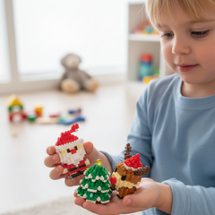 FestiveBlocks | Creative Building Toy Set for Family Holiday Fun 1