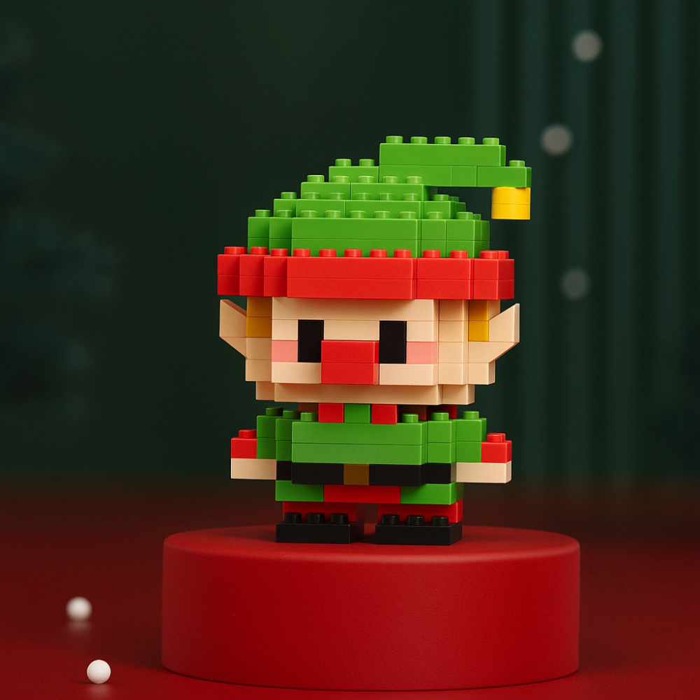 FestiveBlocks | Creative Building Toy Set for Family Holiday Fun 4