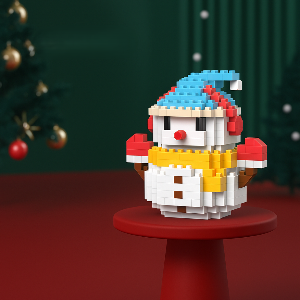 FestiveBlocks | Creative Building Toy Set for Family Holiday Fun 6