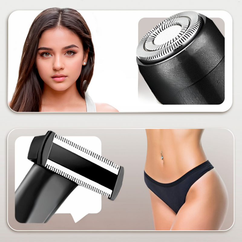 FlawlessTrim - 4-in-1 Grooming Kit for Bikini Area 3