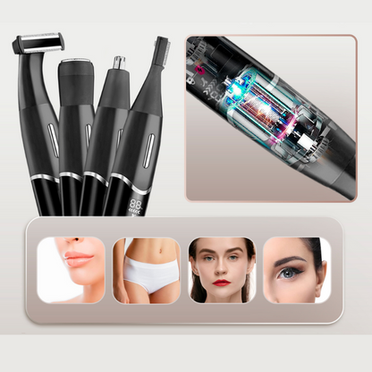 FlawlessTrim - 4-in-1 Grooming Kit for Bikini Area 4