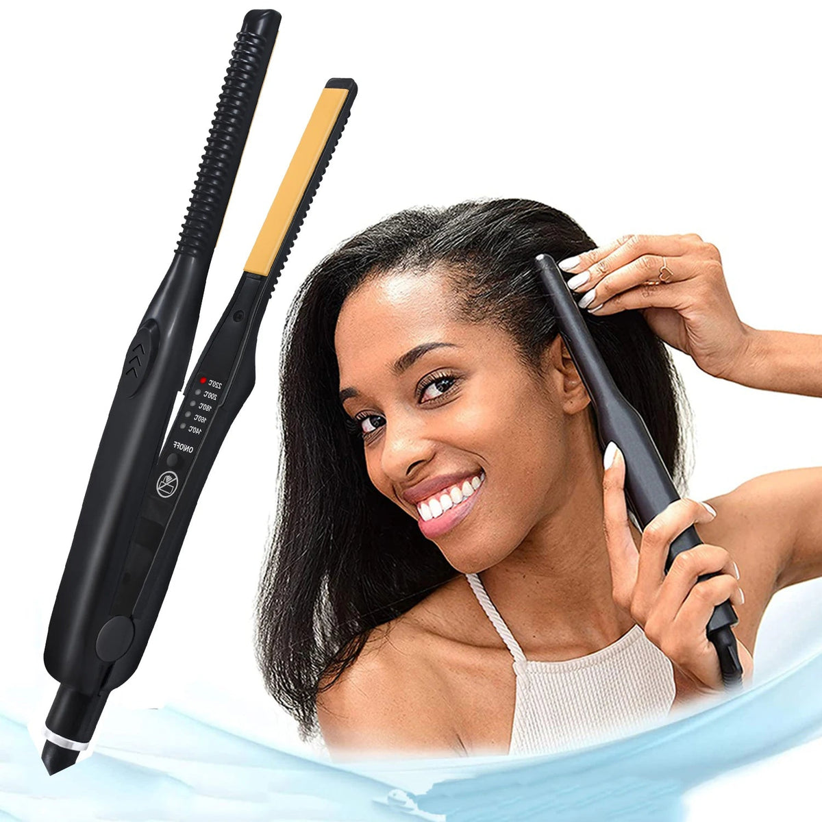 FlexiCurl - 2-in-1 Mini Straightener & Curler 6