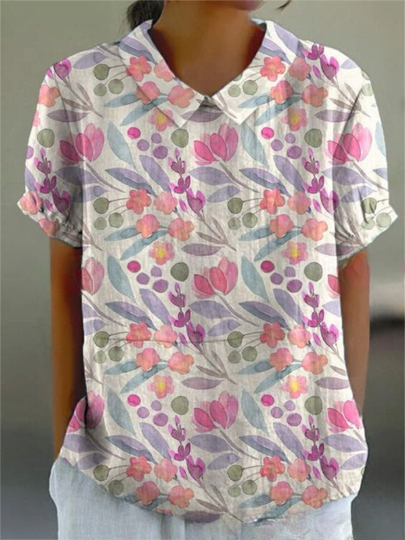 Variant image for Floral Print White