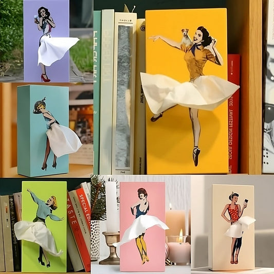 Flying Skirt Tissue Box 0