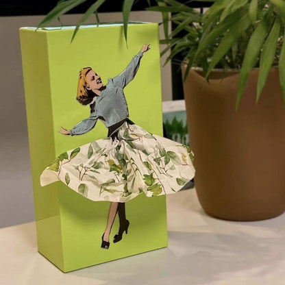 Flying Skirt Tissue Box 8