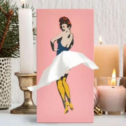 Flying Skirt Tissue Box 9