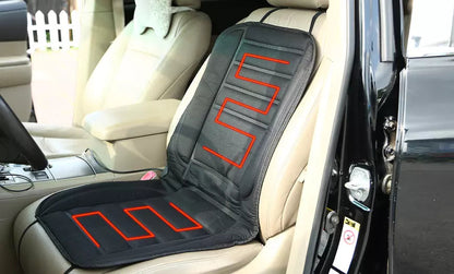 Full Coverage Heated Winter Car Seat Warmer Cushion Pad 5