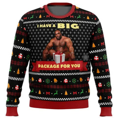 Fun knitted Christmas sweater for women and men | Long sleeves 0