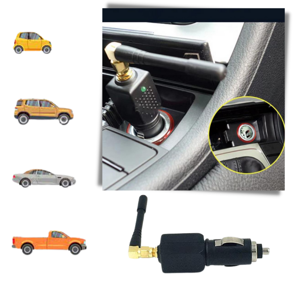 GPS tracker for car -real -time -Tracking device with geofencing warnings and long battery life duration 3