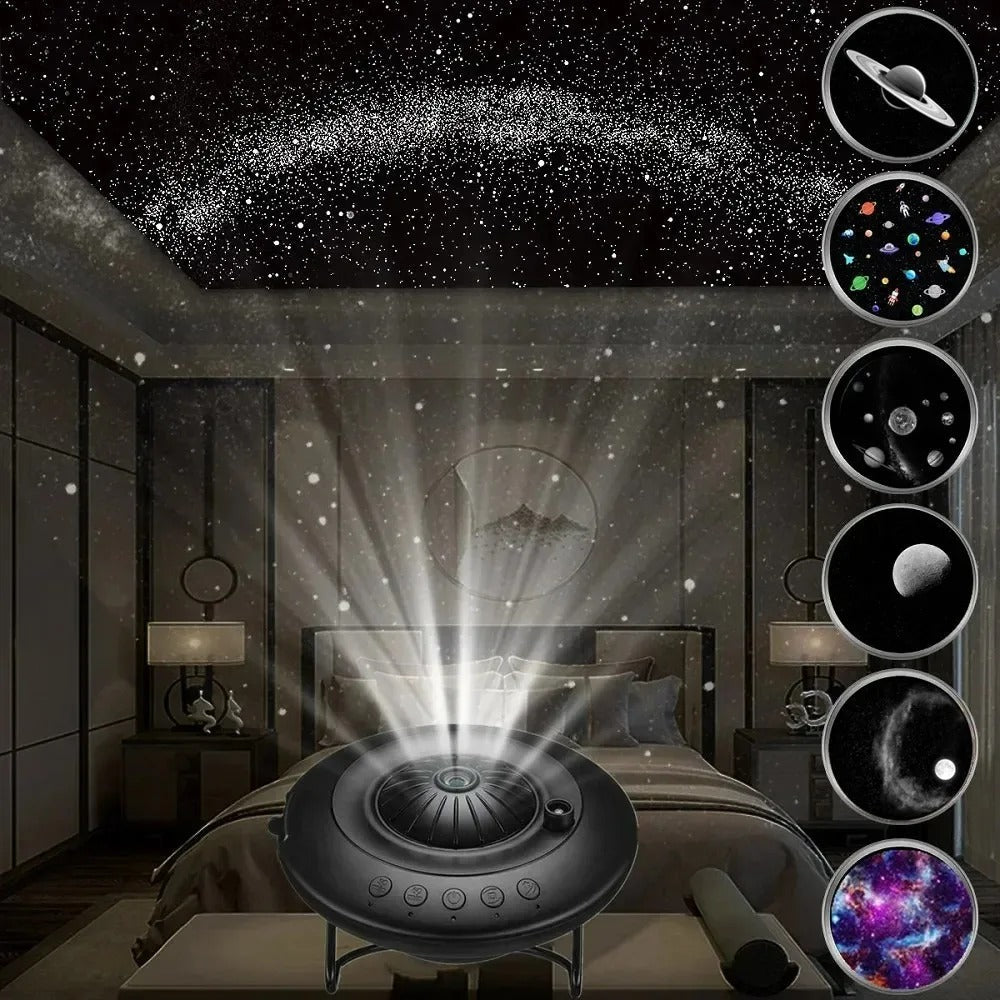 Galaxy Projector with Planetarium Effects for Home Theater, Kids Room, and Night Sky Ambiance 0