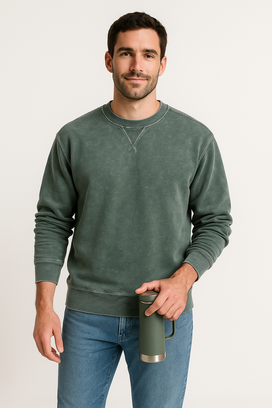 Glenn | Classic Crewneck Sweatshirt 0