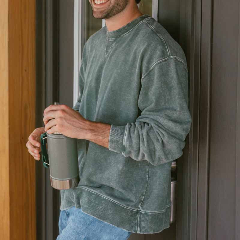 Glenn | Classic Crewneck Sweatshirt 2