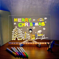 GlowCraft | LED Kids Drawing Board for Creative Holiday and Educational Fun 2