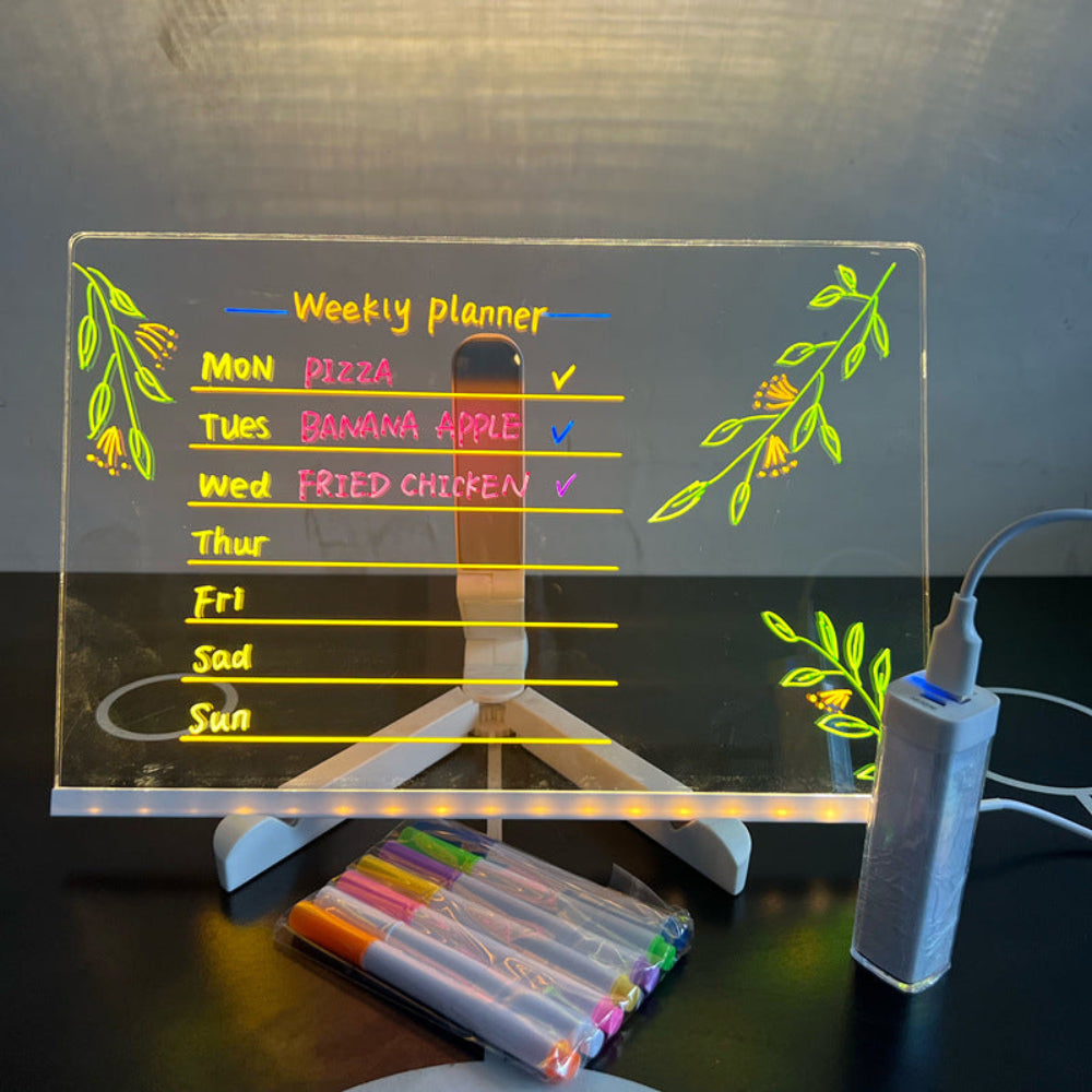 GlowCraft | LED Kids Drawing Board for Creative Holiday and Educational Fun 3
