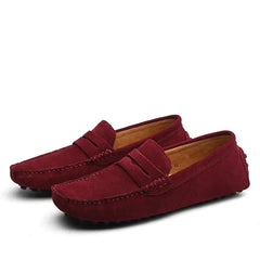 HUGO | Suede Loafers in Italian Style-3