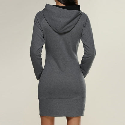  Noemi | Cozy and Trendy Hoodie Dress-3