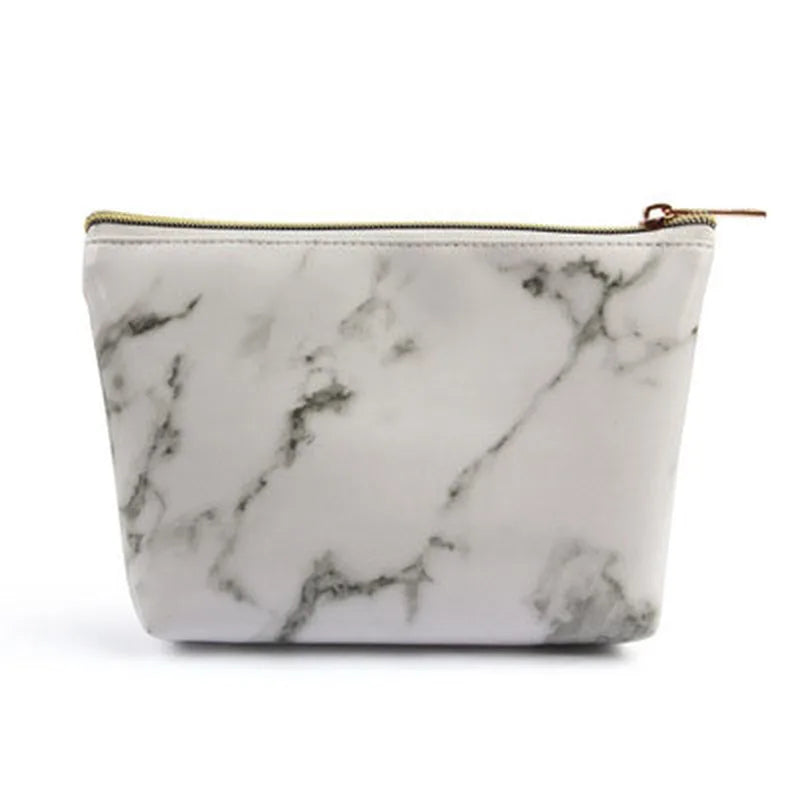 Lilyana | Marble Elegance 3-in-1 Cosmetic Makeup Travel Bag Set 5