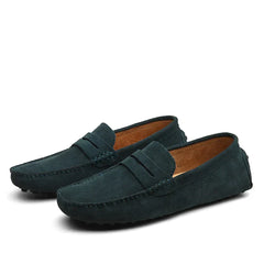 HUGO | Suede Loafers in Italian Style-4