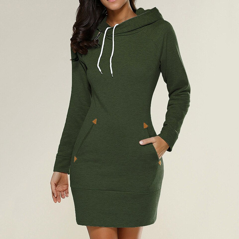  Noemi | Cozy and Trendy Hoodie Dress-6