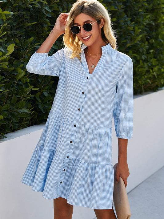  ARIANA | Summer Dress in Light Blue-1