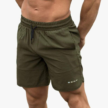  Men’s Athletic Shorts - Breathable Lightweight Fabric - Elastic Waistband with Drawstring - Mid-Thigh Length-4