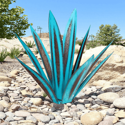 Handmade Waterproof Solar Agave Garden Lamp – Elegant Outdoor Solar Lights for Garden Illumination 4