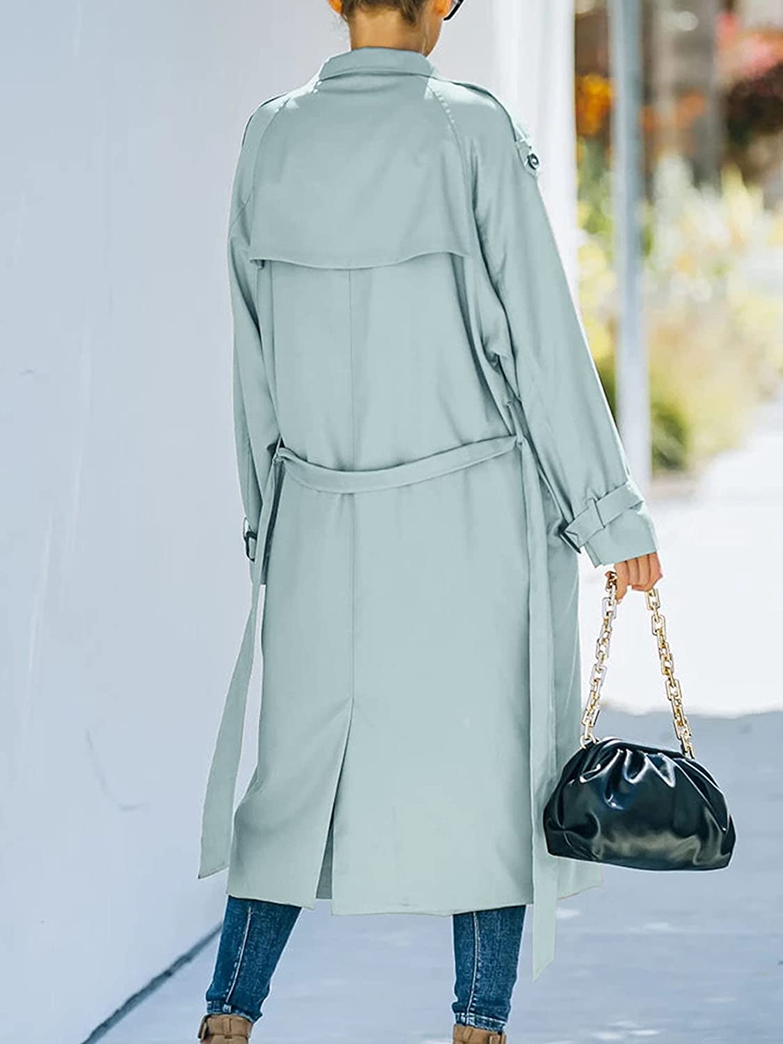 Harlani | Women's Double-Breasted Trench Coat | Long 2