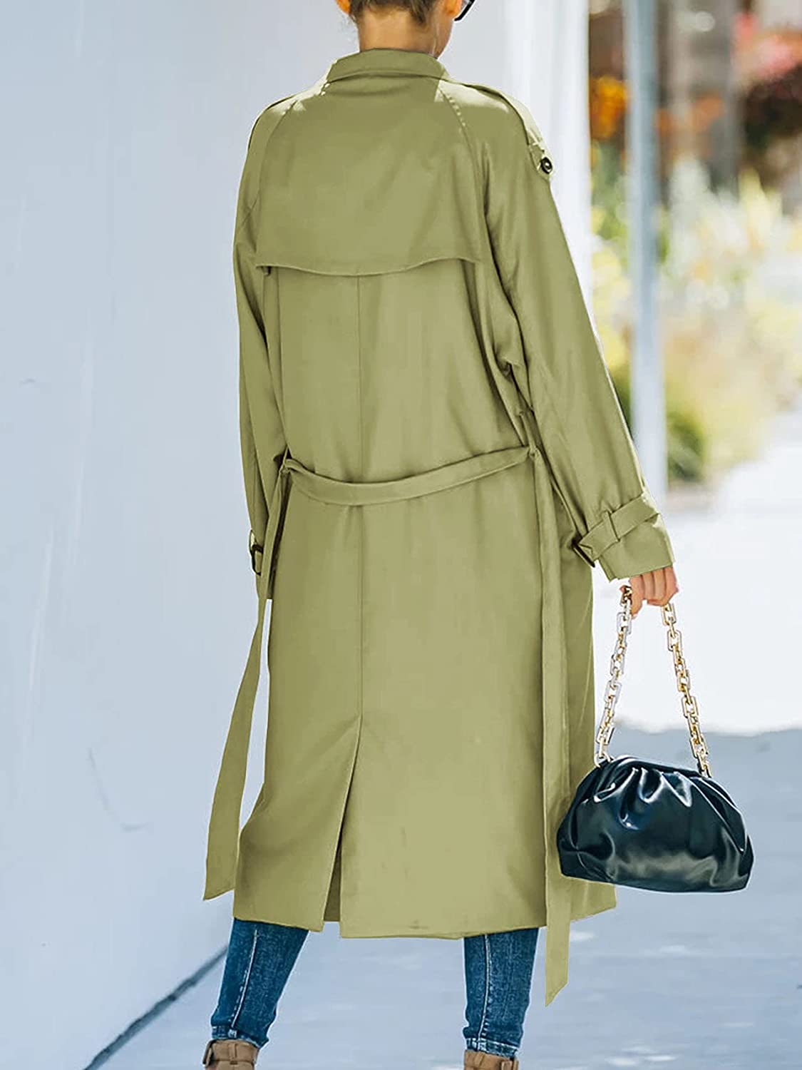 Harlani | Women's Double-Breasted Trench Coat | Long 3