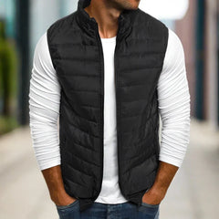 Men's Ultra-Light Bodywarmer | Sporty Quilted Vest for Men-3