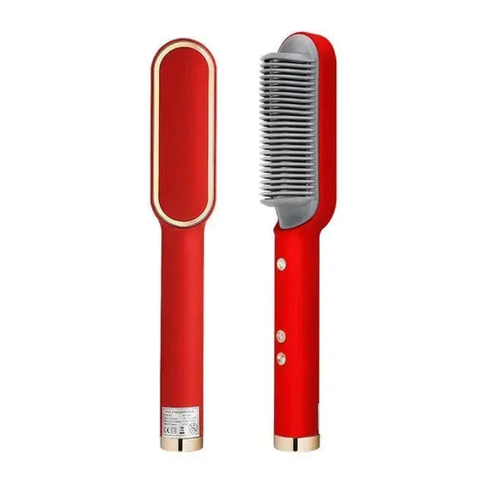 HeatMaster - 3-in-1 Negative Ion Styling Hot Comb 0