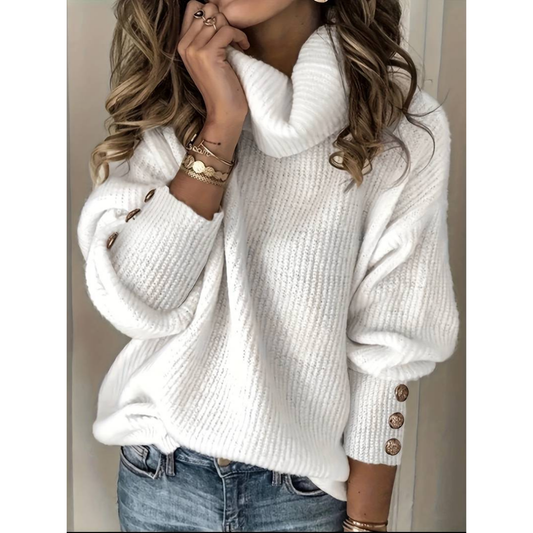 Helgan | Women's turtleneck sweater | Warmth 0