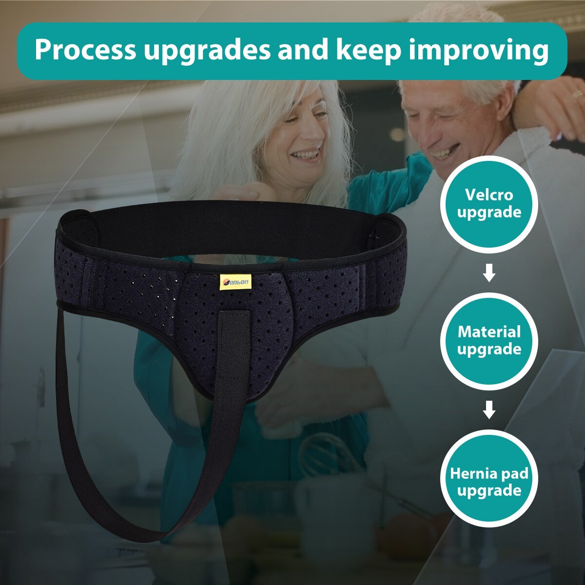Hernia Belt - Ultimate Support Brace for Active Individuals 3