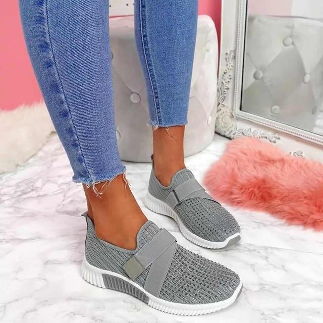 RINA | Slip-On Women's Velcro Sneakers-1