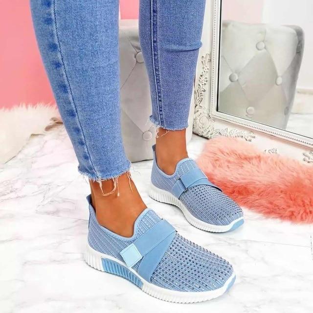 RINA | Slip-On Women's Velcro Sneakers-2