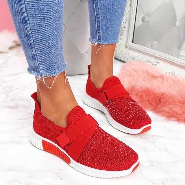 RINA | Slip-On Women's Velcro Sneakers-3