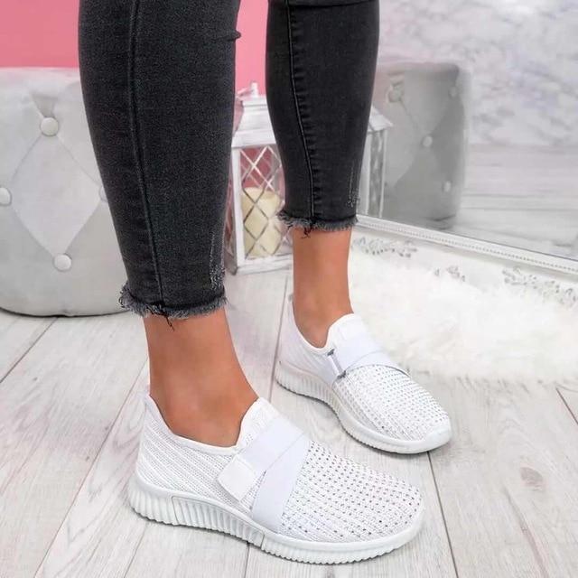 RINA | Slip-On Women's Velcro Sneakers-4