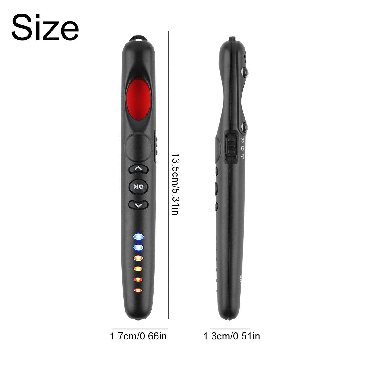 Hidden Camera Bug Detector and GPS Tracker for Hotels and Cars 4