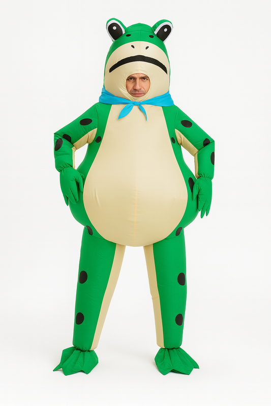 Inflatable frog costume for Halloween and costume parties 0