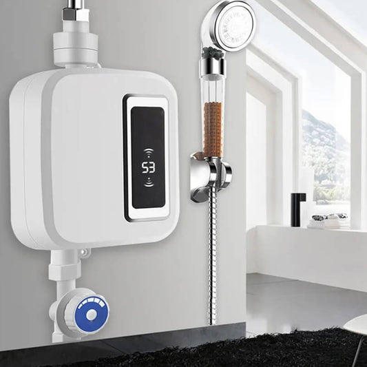 Instant water heater | Unlimited hot water on demand | Space-saving & energy-saving 0