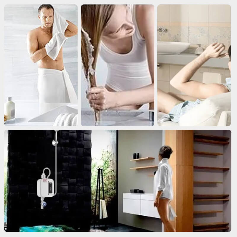 Instant water heater | Unlimited hot water on demand | Space-saving & energy-saving 6