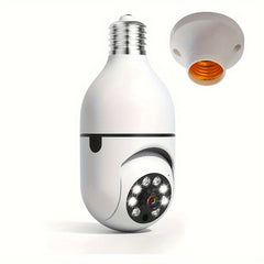Intelligent lamp camera with HD quality, night vision and two-way audio for improved home safety 1