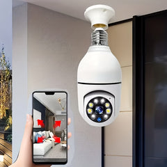 Intelligent lamp camera with HD quality, night vision and two-way audio for improved home safety 3