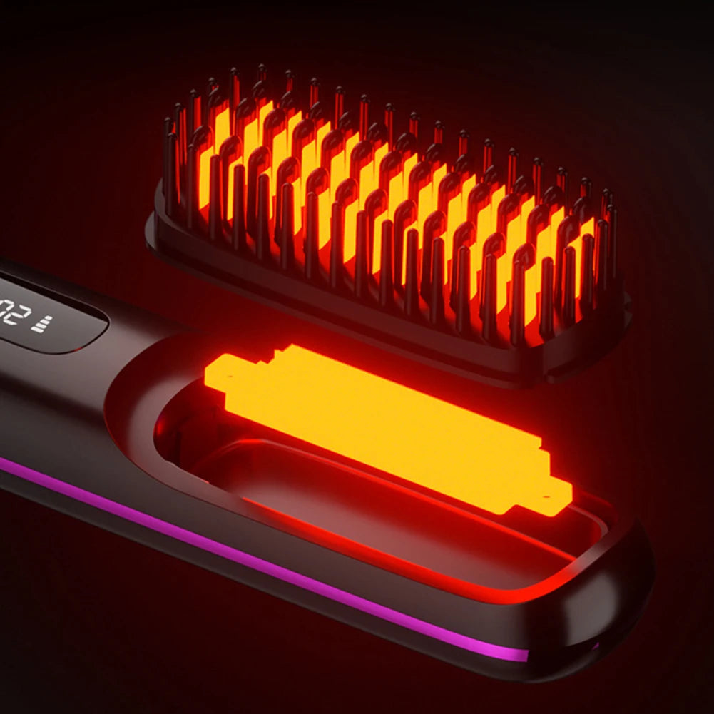 IonGlow - Protective Ceramic Hair Styling Comb 4