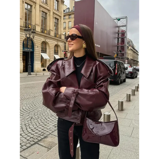 Isabeliaona | Women's warm long arm jacket | Short -arm 0